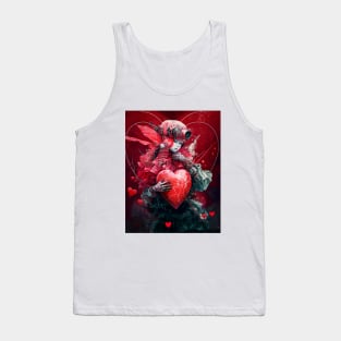 Valentine 2053 No. 2: Futuristic Valentine's Tank Top